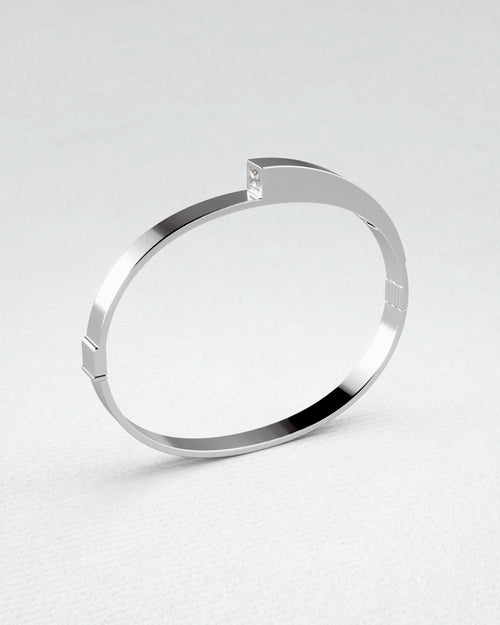 Bracelet en or jaune et Spinel grise