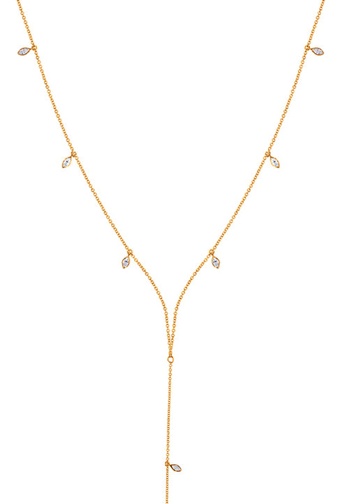 Collier en or jaune et diamants