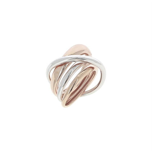 Bague de la marque Pesavento en argent massif rosé