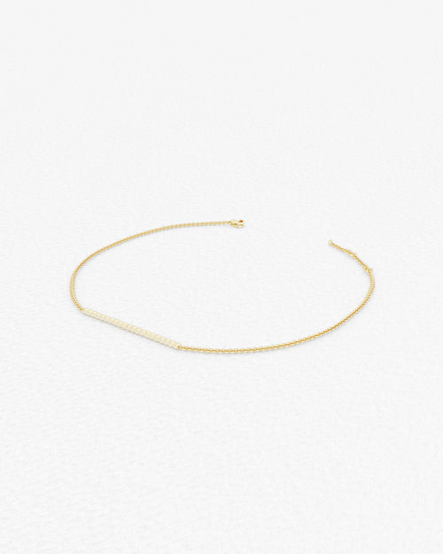 Bracelet en or blanc et diamants