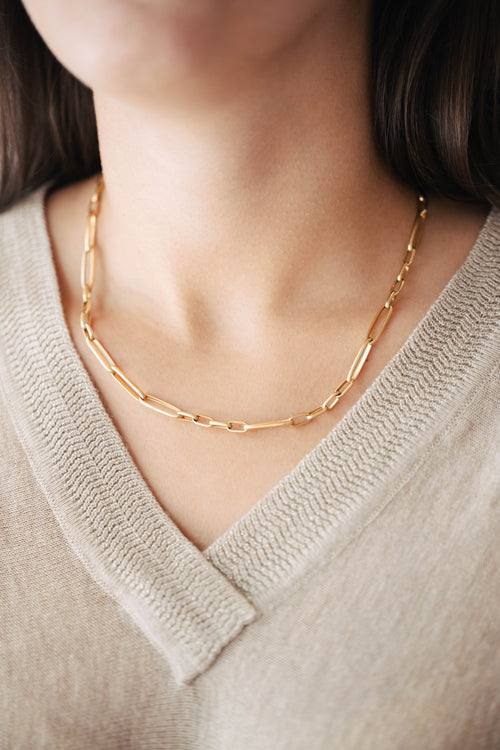 Yellow gold chain
