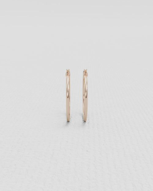 Boucles d'oreilles en or jaune 18 kt de 1,70 gr