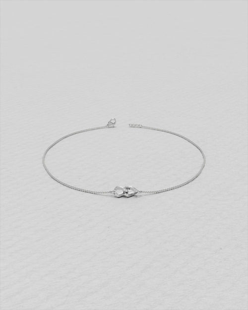 Bracelet en or bicolore et diamants