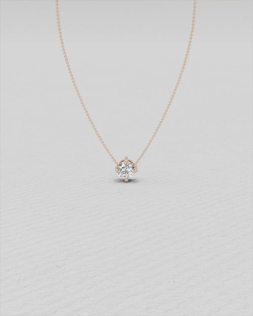 Pendentif en or blanc