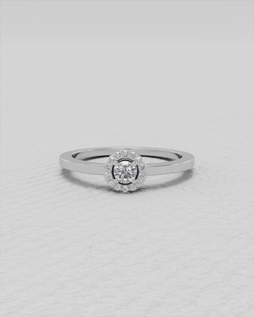 Bague en or jaune et diamants