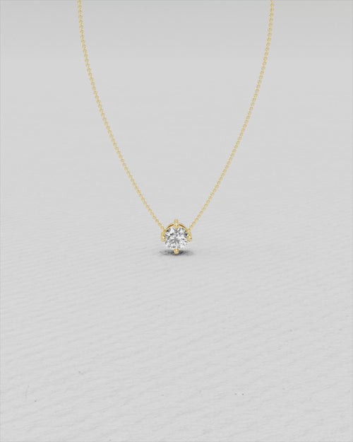 Pendentif en or blanc
